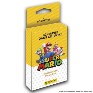 Super Mario Trading Card Collection - Blister de 4 pochettes (cover)